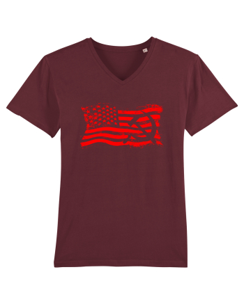 AMERICA - RUSIA Burgundy