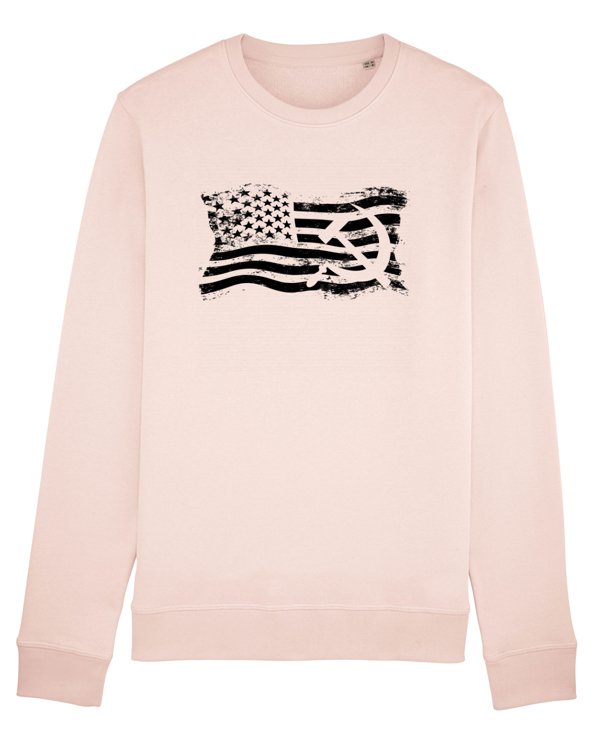 Bluză mânecă lungă Unisex Rise Candy Pink