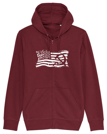 AMERICA - RUSIA 3 Burgundy