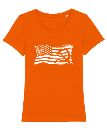 AMERICA - RUSIA 3 Bright Orange