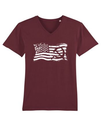 AMERICA - RUSIA 3 Burgundy
