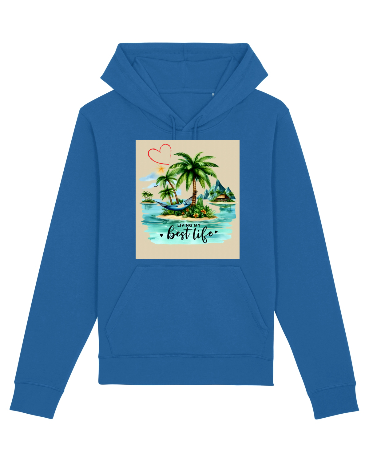 Hanorac Unisex Drummer Royal Blue