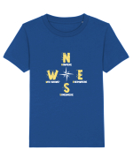 BUSOLA -  COMPASS - NOWHERE EVERYWHERE SOMEWHERE WHO KNOWS Tricou mânecă scurtă  Copii Mini Creator