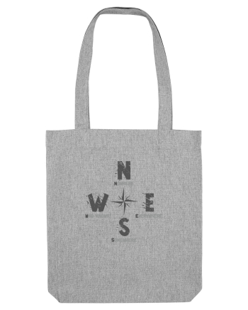 BUSOLA -  COMPASS - NOWHERE EVERYWHERE SOMEWHERE WHO KNOWS 2 Heather Grey