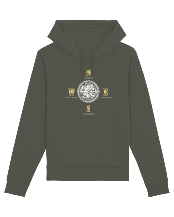 BUSOLA -  COMPASS - NOWHERE EVERYWHERE SOMEWHERE WHO KNOWS 3 Khaki