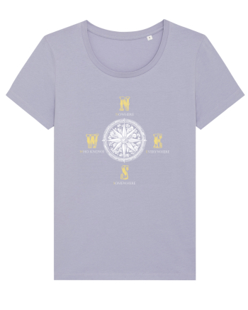 BUSOLA -  COMPASS - NOWHERE EVERYWHERE SOMEWHERE WHO KNOWS 3 Lavender
