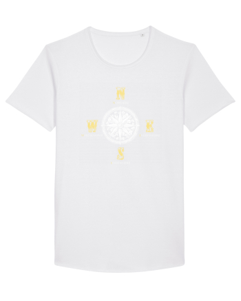 BUSOLA -  COMPASS - NOWHERE EVERYWHERE SOMEWHERE WHO KNOWS 3 White