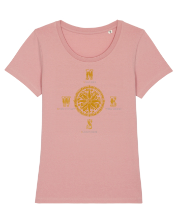 BUSOLA -  COMPASS - NOWHERE EVERYWHERE SOMEWHERE WHO KNOWS 4 Canyon Pink