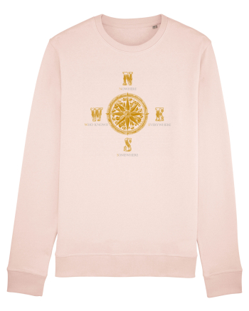 BUSOLA -  COMPASS - NOWHERE EVERYWHERE SOMEWHERE WHO KNOWS 4 Candy Pink