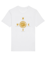 BUSOLA -  COMPASS - NOWHERE EVERYWHERE SOMEWHERE WHO KNOWS 4 Tricou mânecă scurtă Unisex Rocker