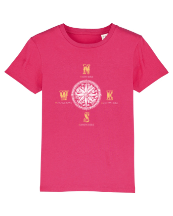 BUSOLA -  COMPASS - NOWHERE EVERYWHERE SOMEWHERE WHO KNOWS 5 Raspberry