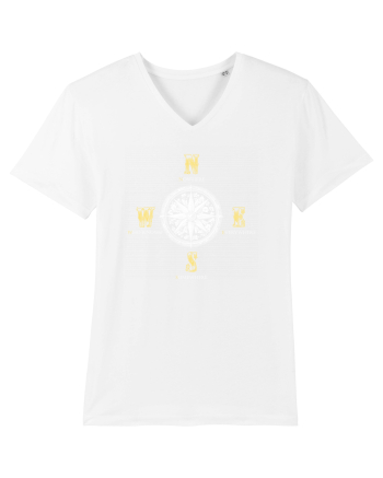 BUSOLA -  COMPASS - NOWHERE EVERYWHERE SOMEWHERE WHO KNOWS 5 White