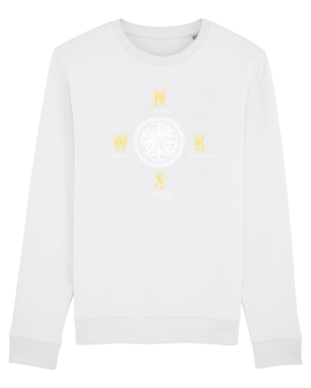 BUSOLA -  COMPASS - NOWHERE EVERYWHERE SOMEWHERE WHO KNOWS 5 White