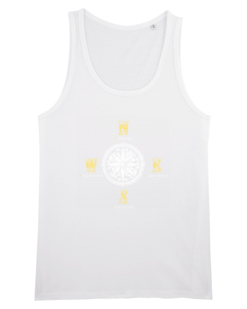 BUSOLA -  COMPASS - NOWHERE EVERYWHERE SOMEWHERE WHO KNOWS 5 White
