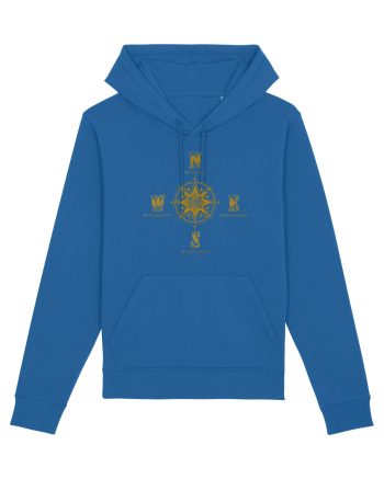 BUSOLA -  COMPASS - NOWHERE EVERYWHERE SOMEWHERE WHO KNOWS 6 Royal Blue