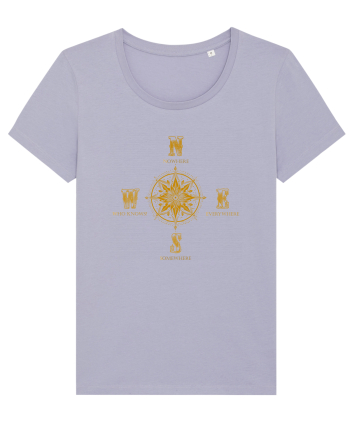 BUSOLA -  COMPASS - NOWHERE EVERYWHERE SOMEWHERE WHO KNOWS 6 Lavender