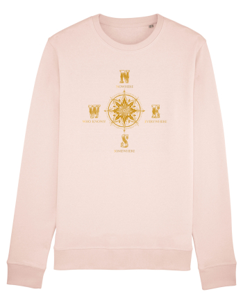 BUSOLA -  COMPASS - NOWHERE EVERYWHERE SOMEWHERE WHO KNOWS 6 Candy Pink