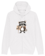LOST BUT HAPPY - RATACIT , DAR FERICIT Hanorac cu fermoar Unisex Connector