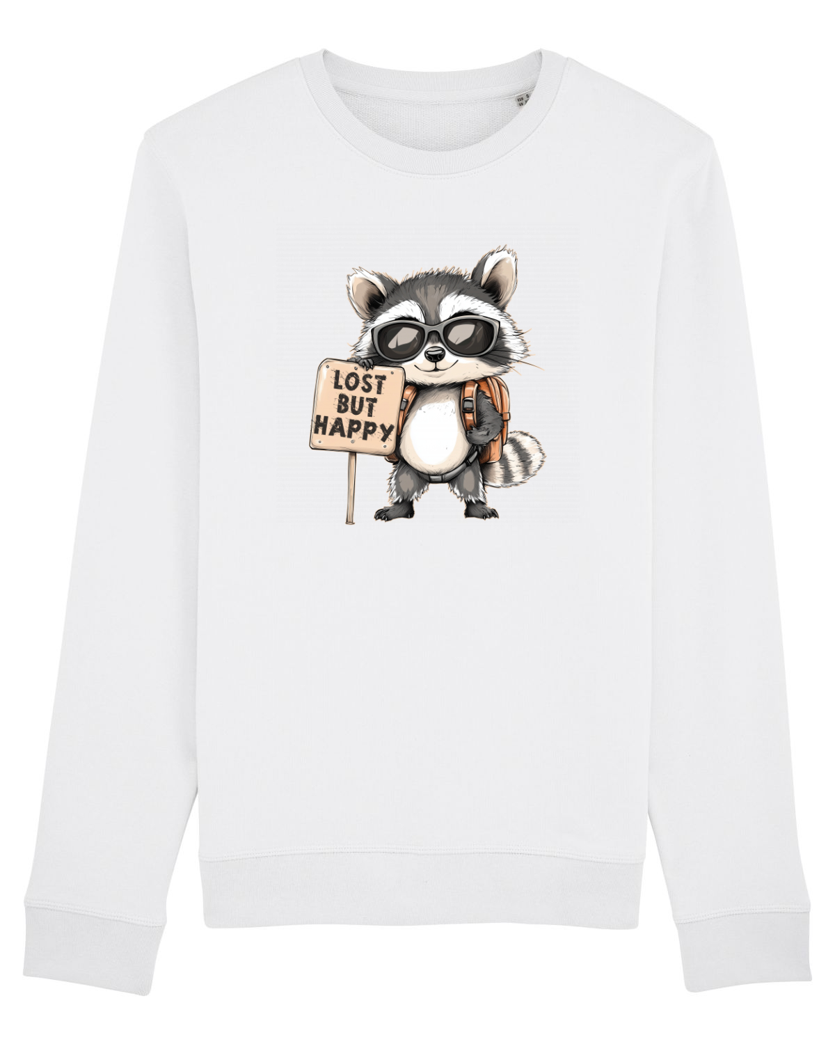Bluză mânecă lungă Unisex Rise White