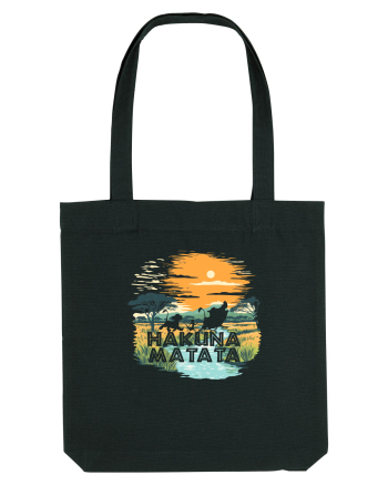 HAKUNA MATATA - NO WORRIES - FARA GRIJI Black