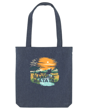 HAKUNA MATATA - NO WORRIES - FARA GRIJI Midnight Blue