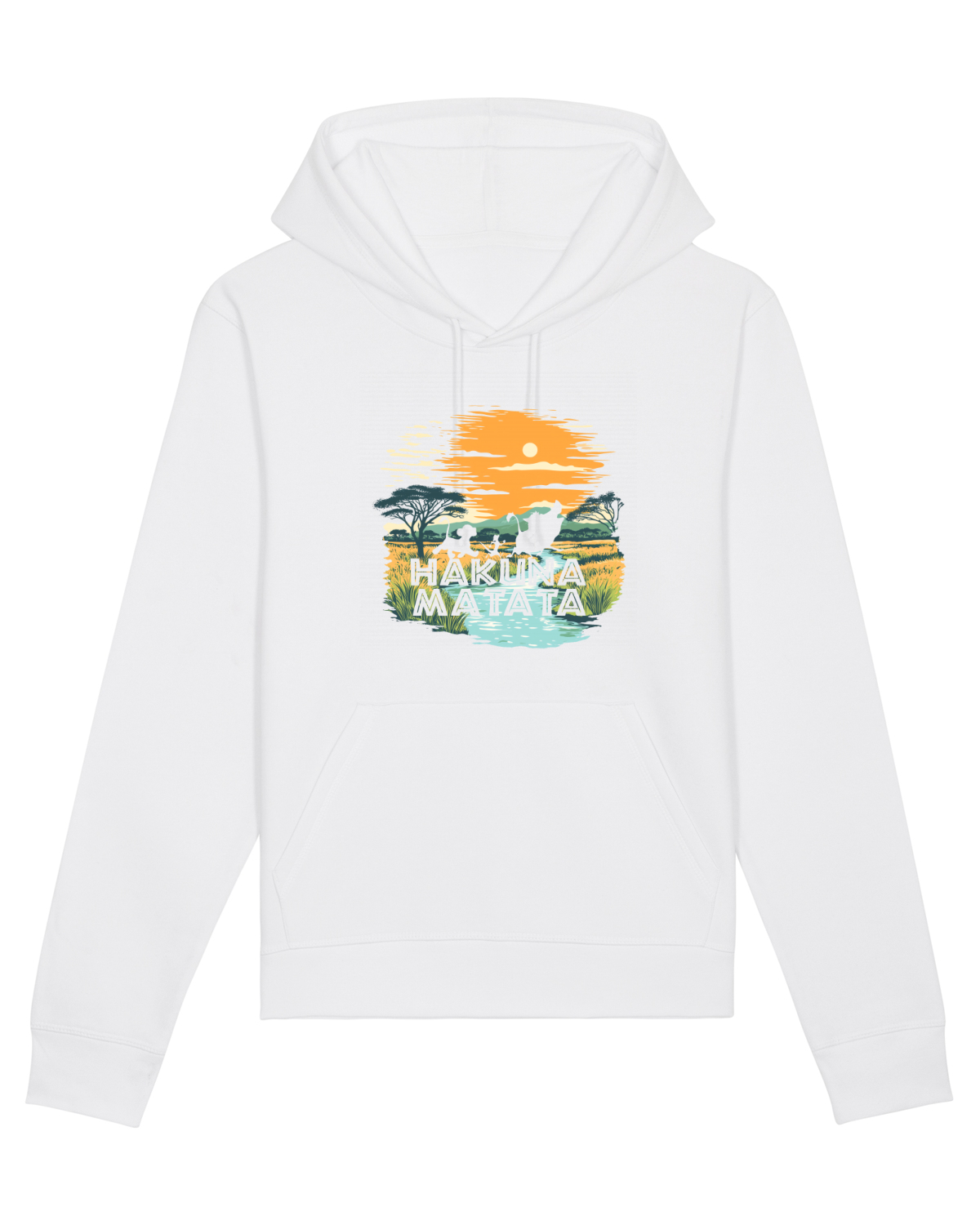 Hanorac Unisex Drummer White