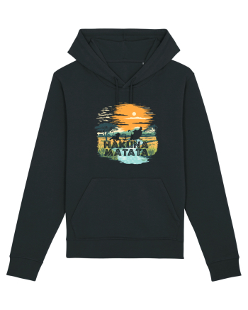 HAKUNA MATATA - NO WORRIES - FARA GRIJI Black