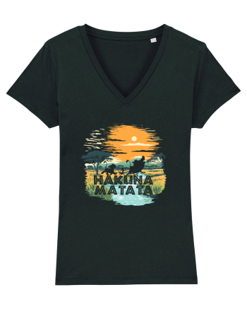 HAKUNA MATATA - NO WORRIES - FARA GRIJI Black