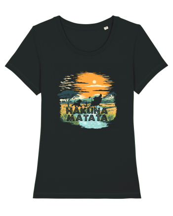 HAKUNA MATATA - NO WORRIES - FARA GRIJI Black