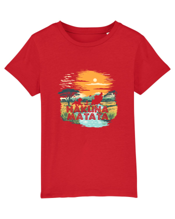 HAKUNA MATATA - NO WORRIES - FARA GRIJI Red