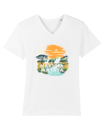 HAKUNA MATATA - NO WORRIES - FARA GRIJI White