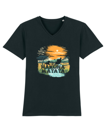 HAKUNA MATATA - NO WORRIES - FARA GRIJI Black