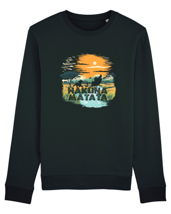 HAKUNA MATATA - NO WORRIES - FARA GRIJI Black