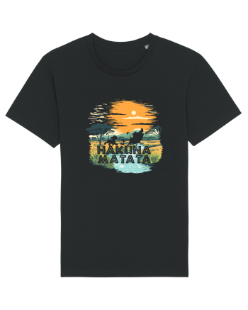 HAKUNA MATATA - NO WORRIES - FARA GRIJI Black