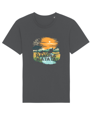 HAKUNA MATATA - NO WORRIES - FARA GRIJI Anthracite