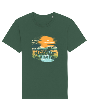 HAKUNA MATATA - NO WORRIES - FARA GRIJI Bottle Green