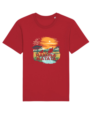 HAKUNA MATATA - NO WORRIES - FARA GRIJI Red
