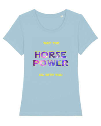 Horse Power Sky Blue