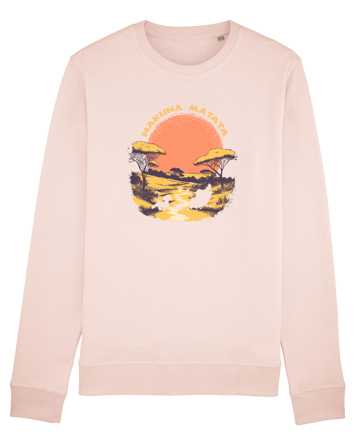 Bluză mânecă lungă Unisex Rise Candy Pink