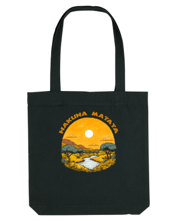 HAKUNA MATATA - NO WORRIES - FARA GRIJI 3 Black