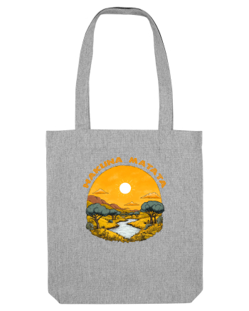 HAKUNA MATATA - NO WORRIES - FARA GRIJI 3 Heather Grey