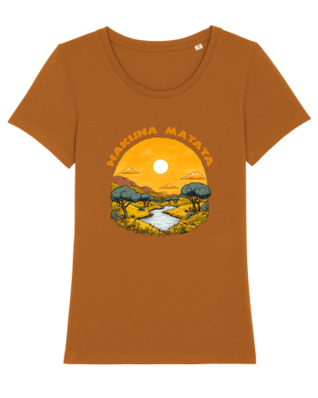 HAKUNA MATATA - NO WORRIES - FARA GRIJI 3 Roasted Orange