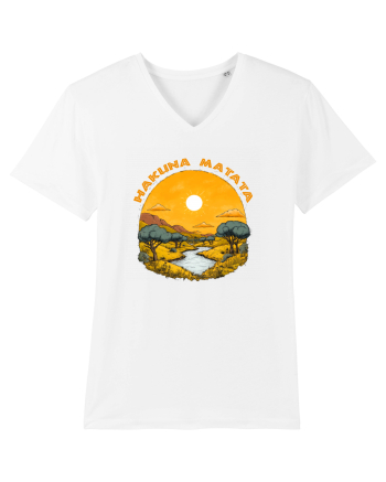 HAKUNA MATATA - NO WORRIES - FARA GRIJI 3 White