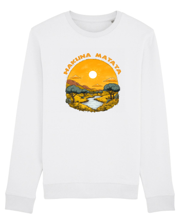 HAKUNA MATATA - NO WORRIES - FARA GRIJI 3 White