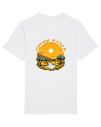HAKUNA MATATA - NO WORRIES - FARA GRIJI 3 White