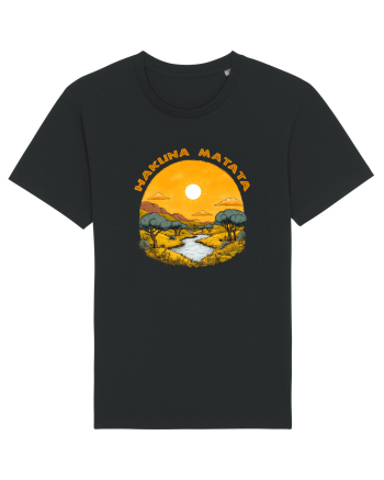 HAKUNA MATATA - NO WORRIES - FARA GRIJI 3 Black