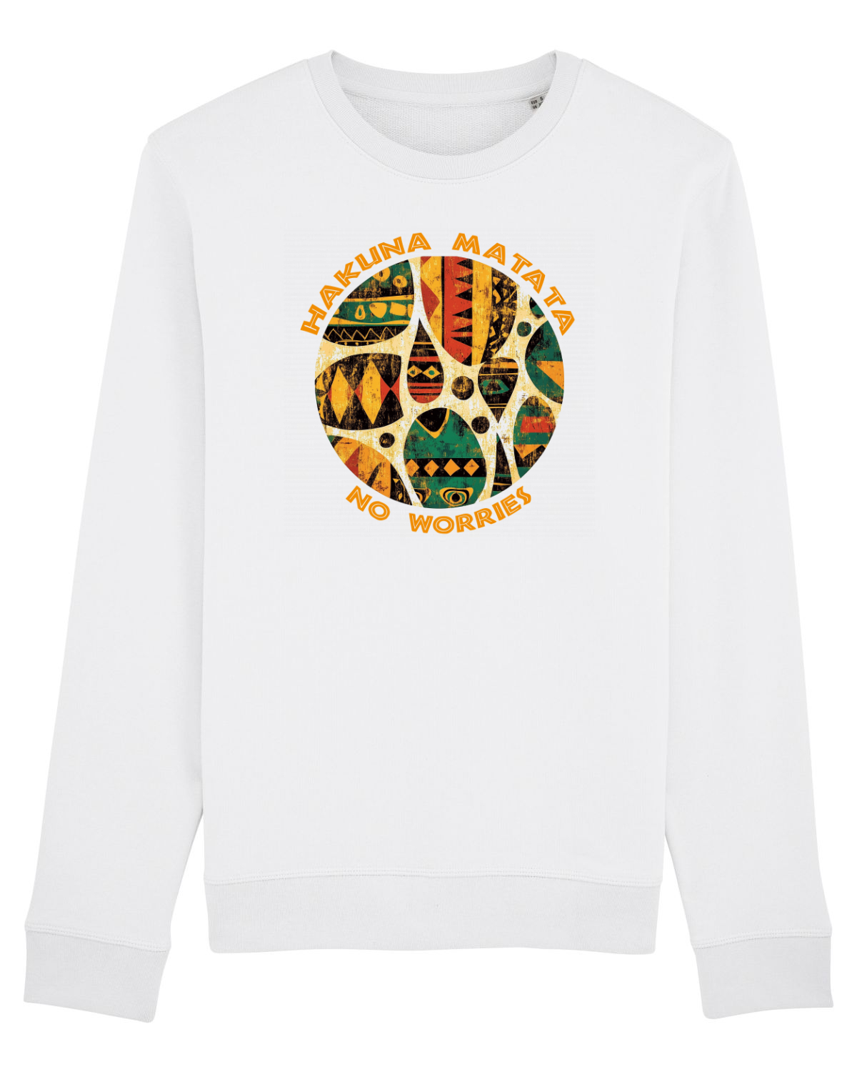 Bluză mânecă lungă Unisex Rise White