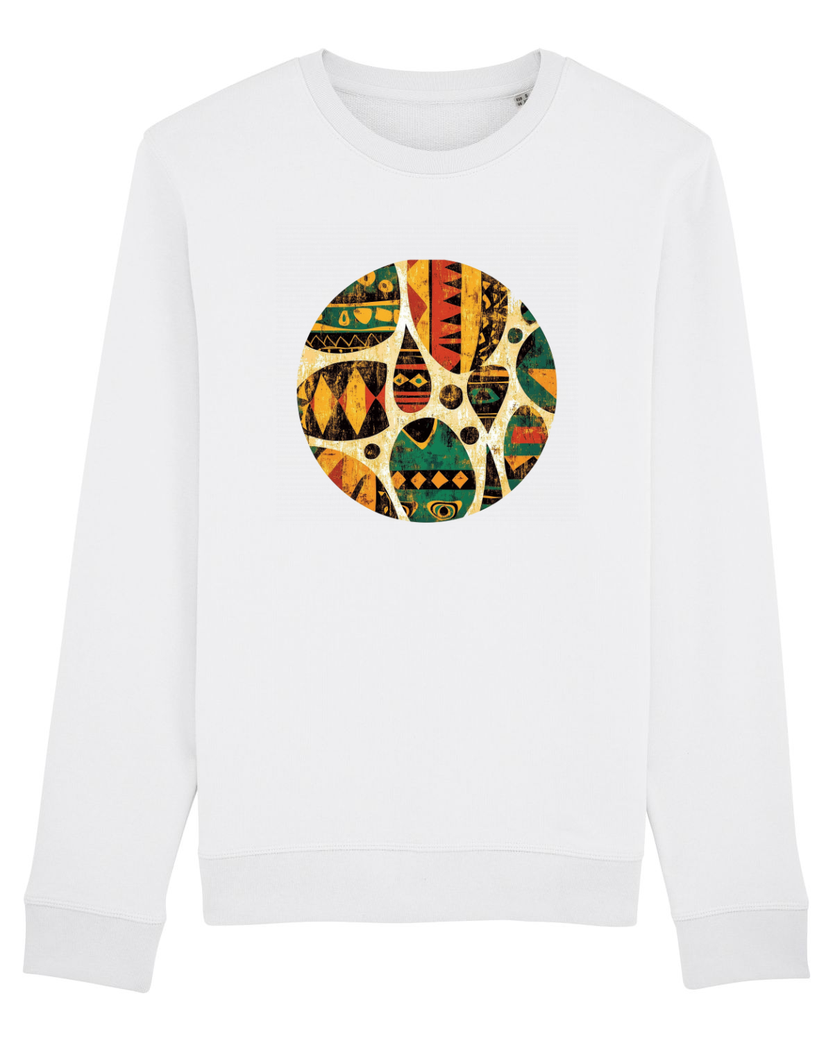 Bluză mânecă lungă Unisex Rise White