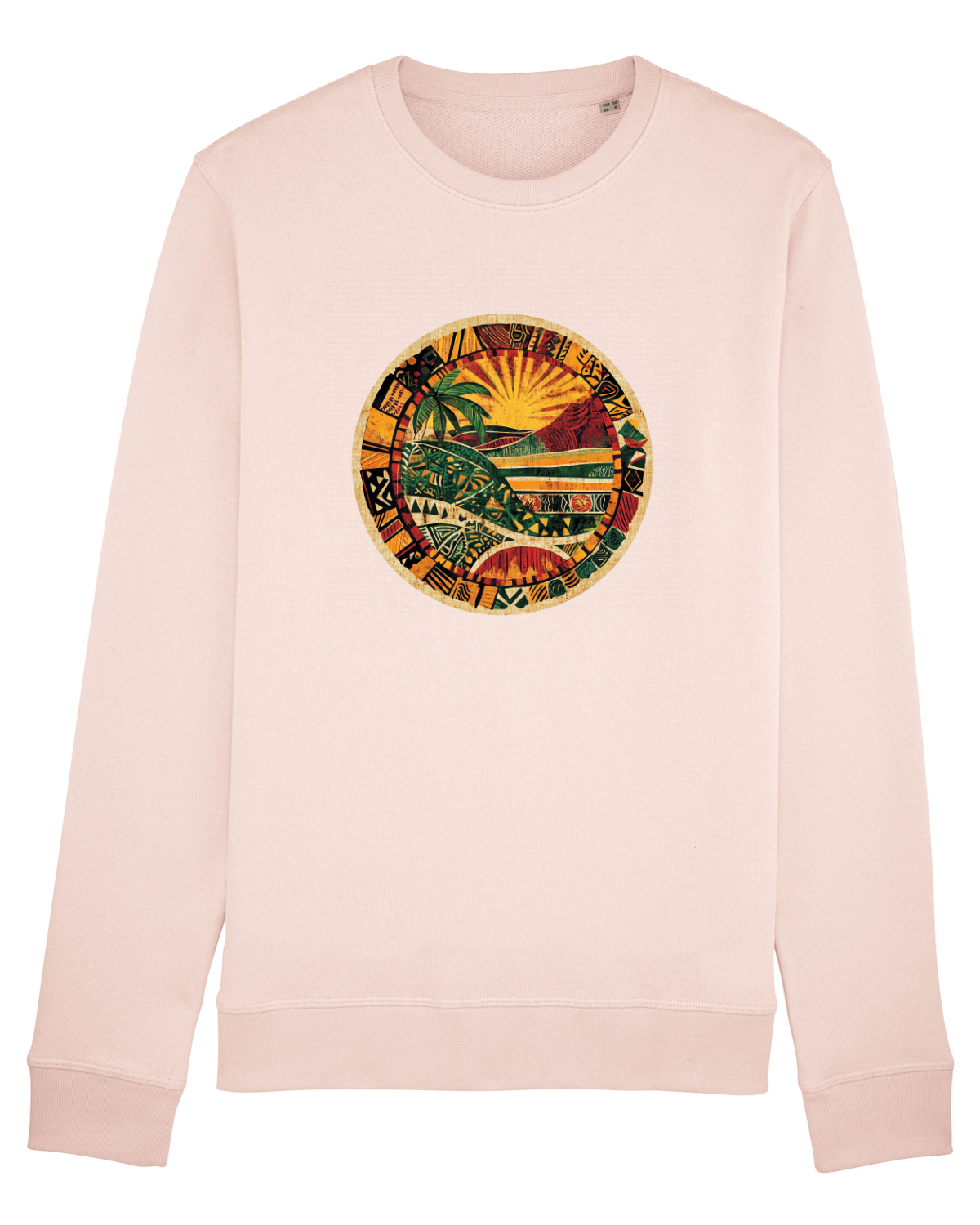 Bluză mânecă lungă Unisex Rise Candy Pink