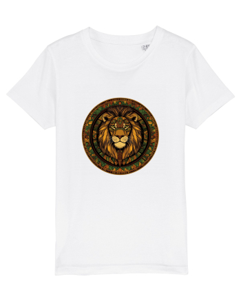 LEU GEOMETRIC FLORAL NATURA - TRADITIONAL AFRICAN White